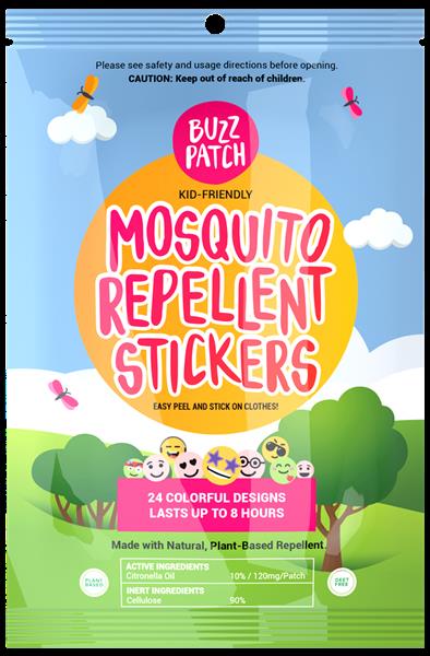 NATPAT Buzzpatch Mosquito Patches 24 Patches