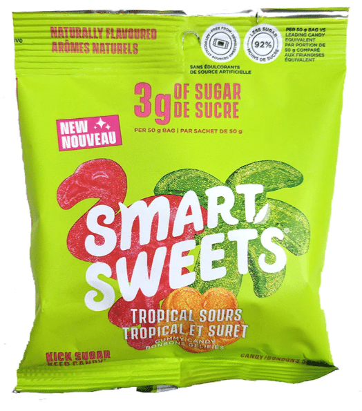 Smartsweets - Tropical Sours, 50G