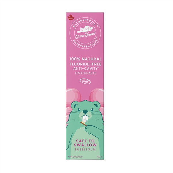 Green Beaver - Kids Bubblegum Toothpaste