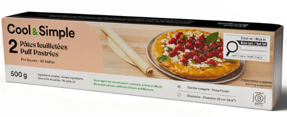 Cool & Simple Puff Pastries, 500G