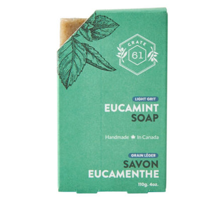 Crate 61 Organics Eucamint Bar Soap, 110G
