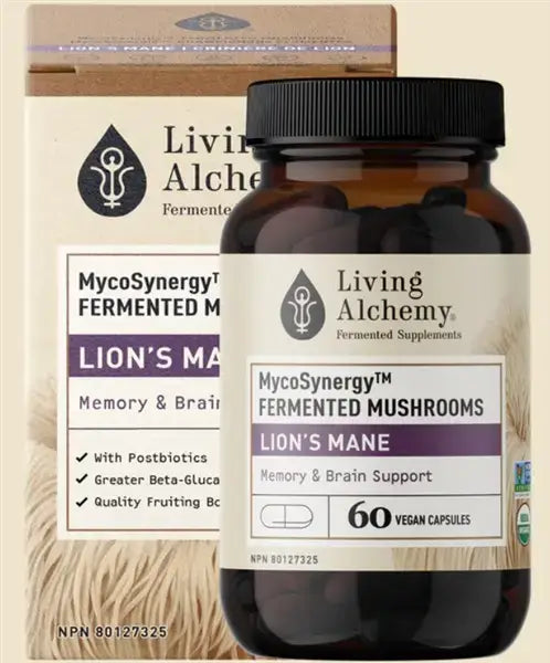 Living Alchemy Mycosynergy Lions Mane, 60Caps