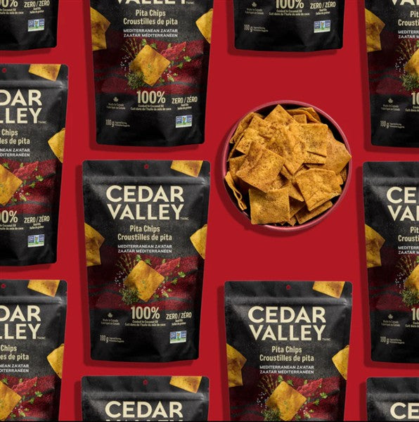 Cedar Valley Za Atar Pita Chips 180G