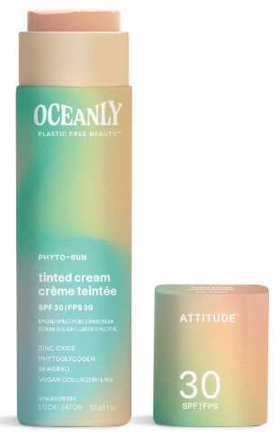Attitude Living - Oceanly Phyto-Sun Tinted Cream SPF 30, 30G