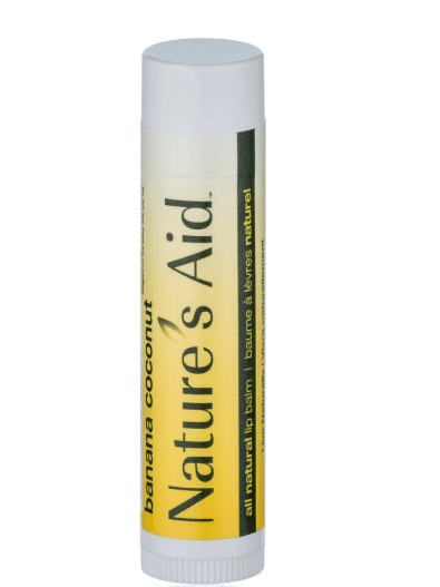 Nature's Aid Lip Balm - Banana Coconut