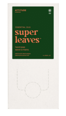 Attitude Living - Super Leaves Hand Soap Refill Patchouli & Black Pepper, 2L