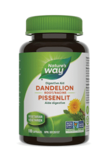 Nature's Way Dandelion Root; 100 Capsules