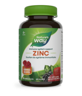 Nature's Way - Zinc, 60 Gummies