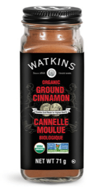 Watkins Organic Ground Cinnamon, 71G