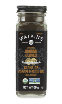 Watkins Organic Ground Cloves, 69G