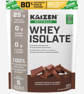 Kaizen Naturals Whey Isolate - Decadent Chocolate, 840G