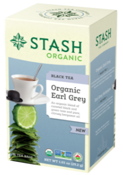 Stash - Organic Earl Gey Tea, 16 Tea Bags