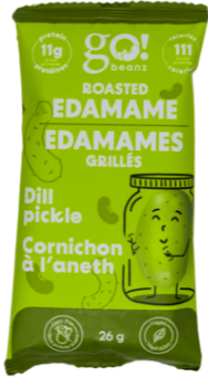 Go! Beanz Roasted Edamame - Dill Pickle, 26G