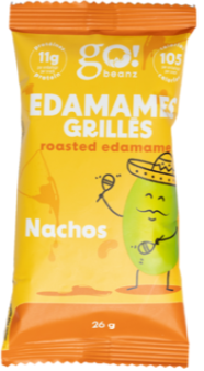 Go! Beanz Roasted Edamame - Nacho, 26G