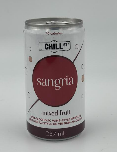Chill St. Craft - Sangria Wine Style Spritzer, 237Ml