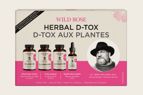 Wild Rose Herbal D-Tox Kit
