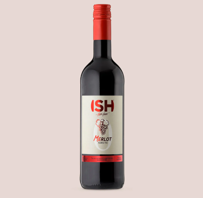 Ish Spirits - Non Alcoholic Merlot, 750Ml