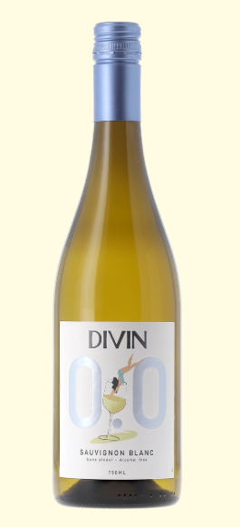 DIVIN Non-Alcoholic Sauvignon Blanc, 750Ml