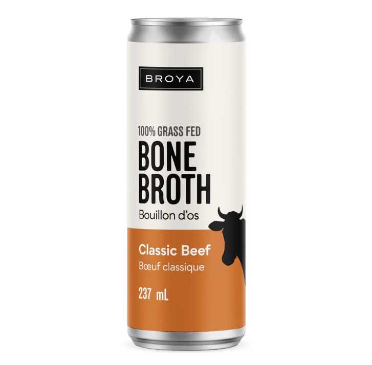 Broya 100% Grassfed Beef Bone Broth, 237Ml