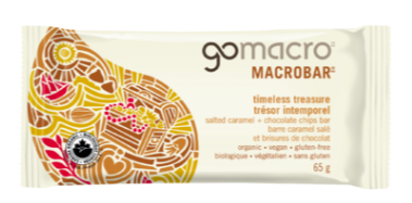 Gomacro Macrobar - Salted Caramel + Chocolate Chips, 65G