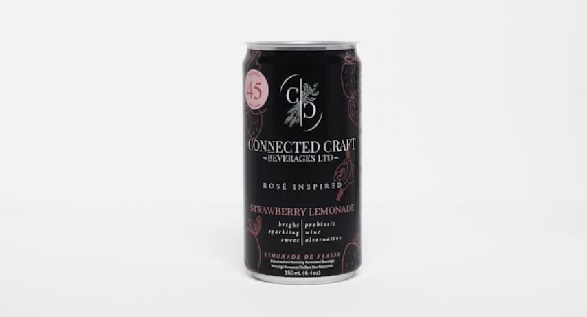 Connected Craft Beverages - Strawberry Lemonade 250Ml