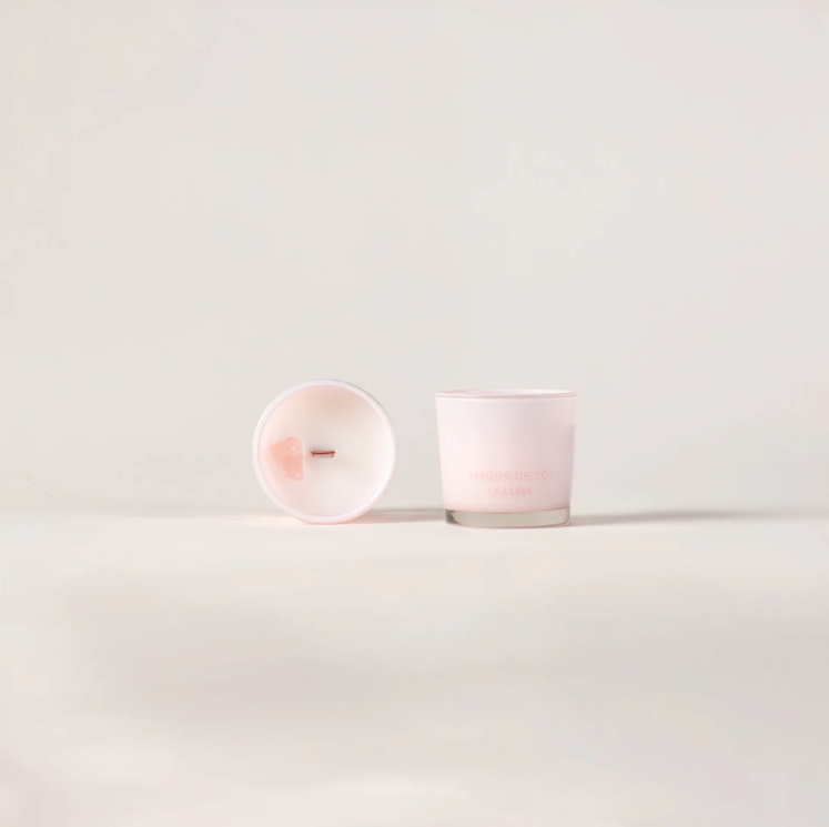 La Luna - Self Love Rose Quartz Candle, 56G
