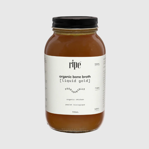 Ripe Liquid Gold Chicken Bone Broth, 946Ml