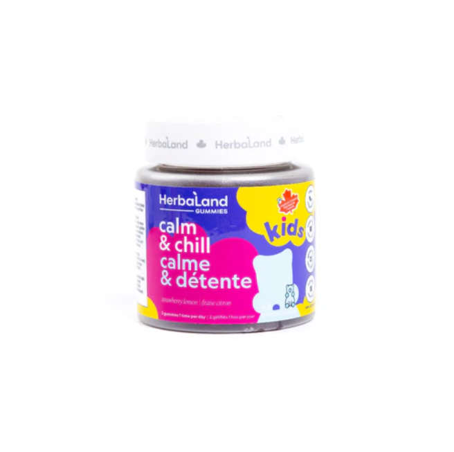 Herbaland - Kids Calm And Chill Gummies, 60Ct