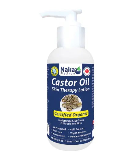 Naka Castor Oil Skin Therapy Lotion, 120Ml