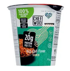 Chef Woo Plant Based Baja Chili Ramen, 71G