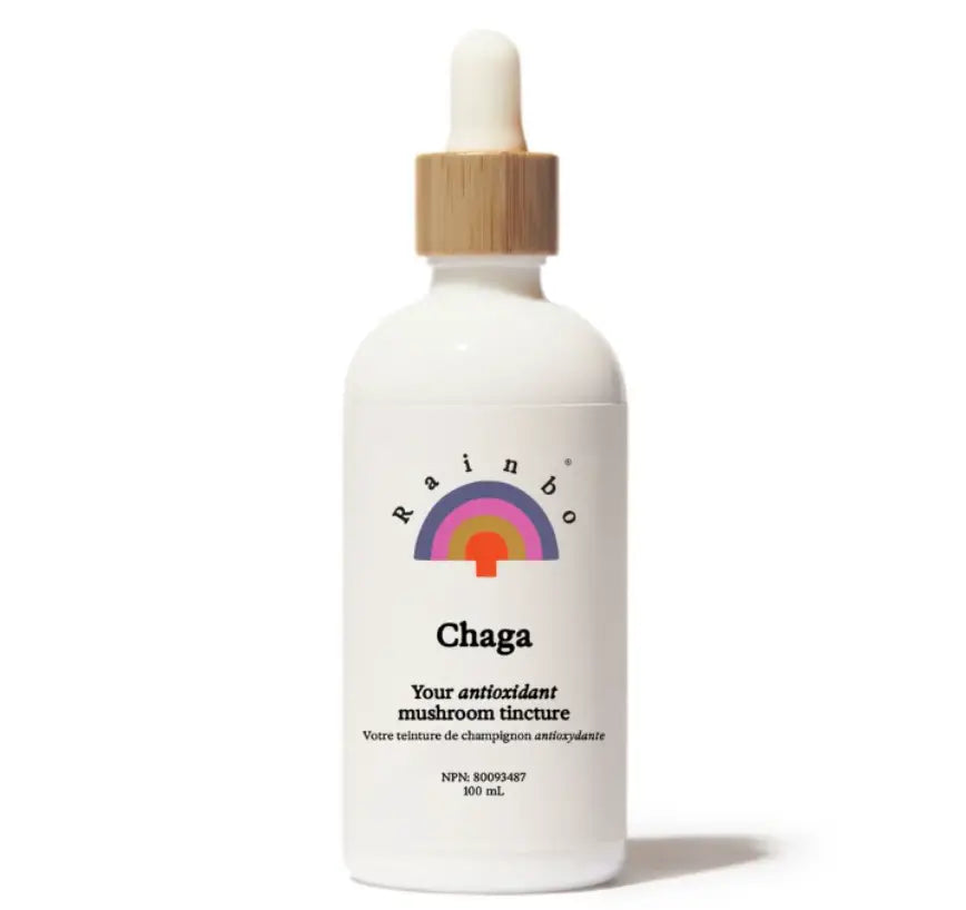Rainbo Chaga Antioxidant Mushroom Tincture, 100Ml