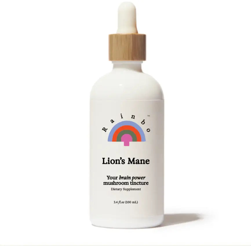 Rainbo Lions Mane Mushroom Tincture, 100Ml