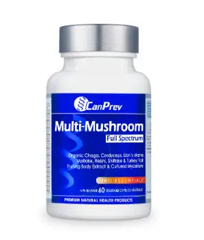 Canprev Multi-Mushroom Full Spectrum, 60Vcaps