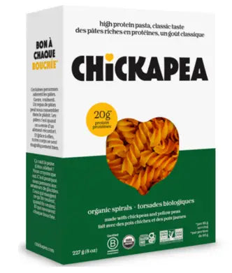 Chickapea Organic Spiral Pasta, 227G