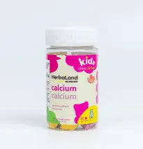 Herbaland - Kids Classic Calcium & Vitamin D3 Gummies, 60Ct