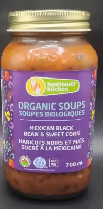 Sunflower Kitchen Organic Mexican Black Bean & Sweet Corn Soup, 700Ml