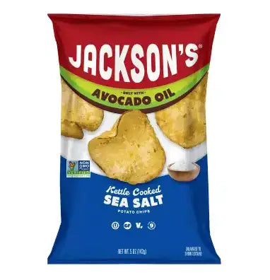 Jackson's Classic Potato Chips - Sea Salt, 142G