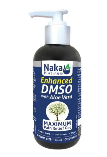 Naka Enhanced DMSO Maximum Pain Relief Gel, 130Ml