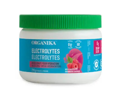 Organika Electrolyte Wild Raspberry, 210G