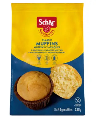 Schar Gluten Free Classic Muffins, 225G