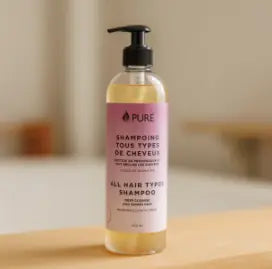Pure All Hair Types Shampoo Marshmallow Flower 475 Ml
