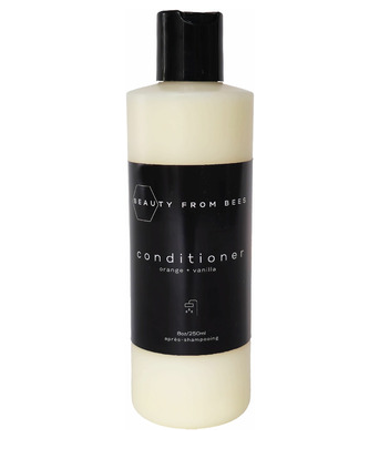 Beauty From Bees Conditioner - Orange + Vanilla, 8Oz