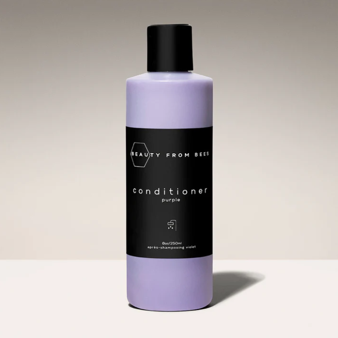 Beauty From Bees Purple Conditioner, 8Oz