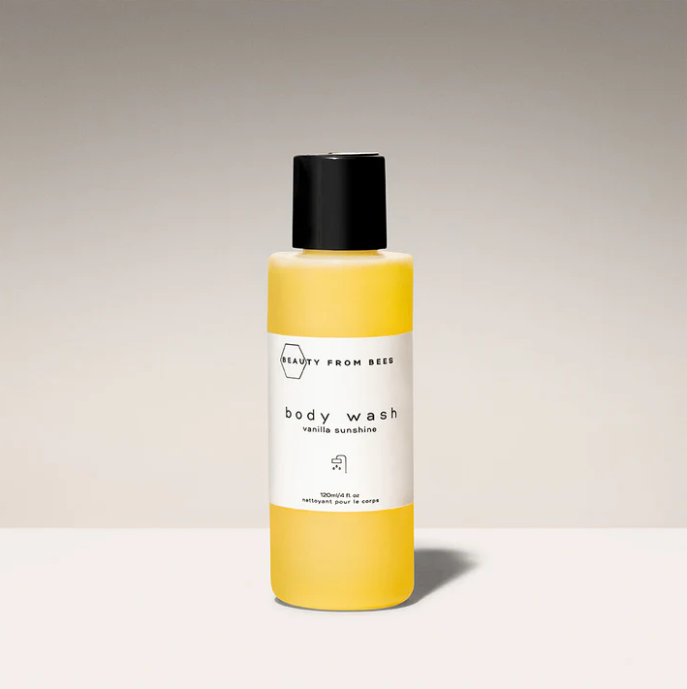 Beauty From Bees Body Wash - Vanilla Sunshine, 4Oz