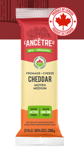L'ancetre Medium Cheddar, 200G