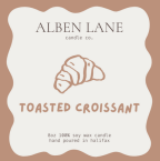 Alben Lane Candle Co Toasted Croissant, 8Oz