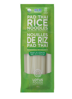 Lotus Organic Traditional Pad Thai Rice Noodles 227G