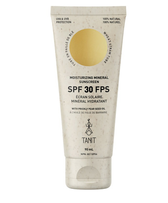 TANIT Moisturizing Mineral Sunscreen SPF 30 Coconut Vanilla, 90Ml