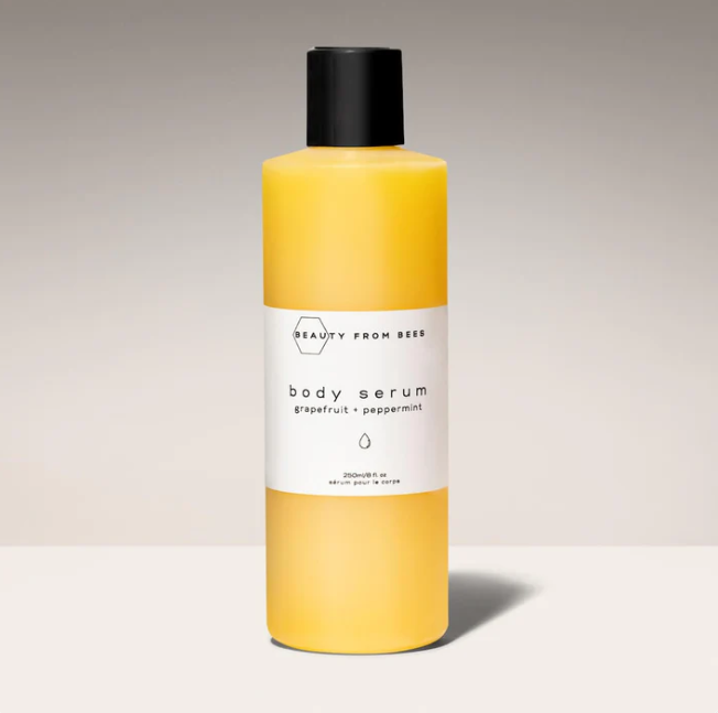 Beauty From Bees Body Serum - Grapefruit + Peppermint, 8Oz