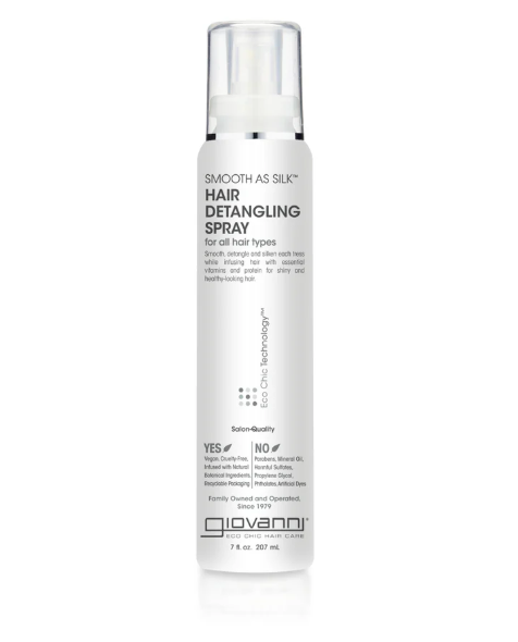Giovanni Smooth As Silk Hair Detangling Spray, 207Ml